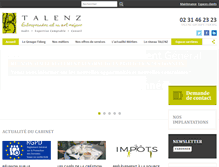 Tablet Screenshot of fidorg.talenz.fr